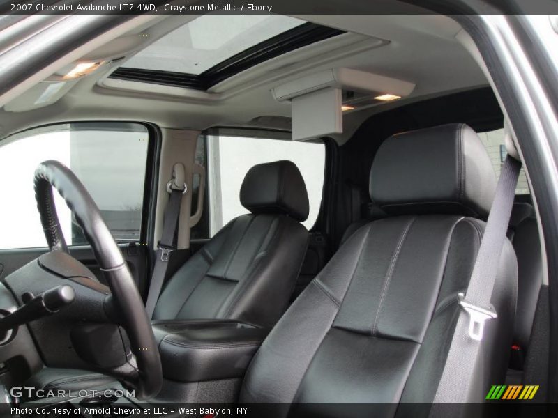 Graystone Metallic / Ebony 2007 Chevrolet Avalanche LTZ 4WD