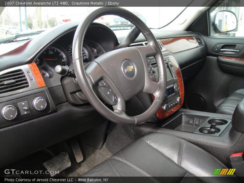 Graystone Metallic / Ebony 2007 Chevrolet Avalanche LTZ 4WD