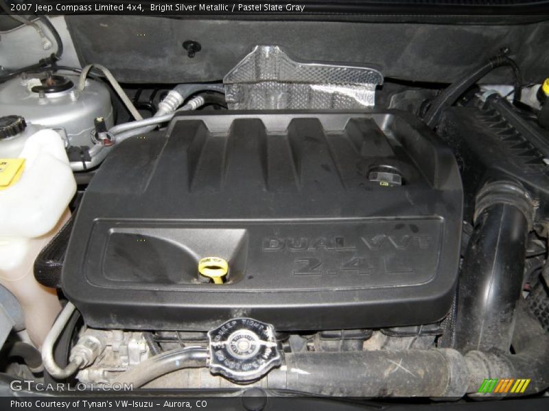 Bright Silver Metallic / Pastel Slate Gray 2007 Jeep Compass Limited 4x4