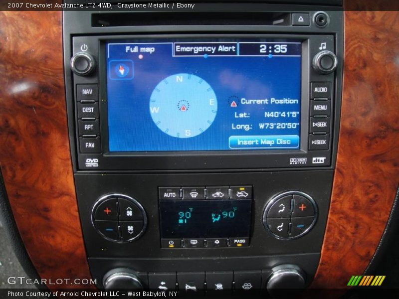 Graystone Metallic / Ebony 2007 Chevrolet Avalanche LTZ 4WD