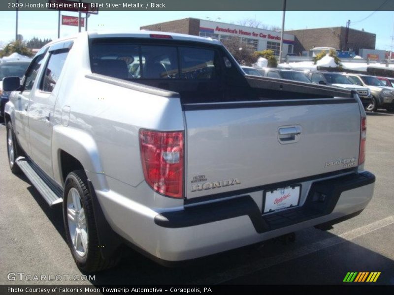Billet Silver Metallic / Black 2009 Honda Ridgeline RTL