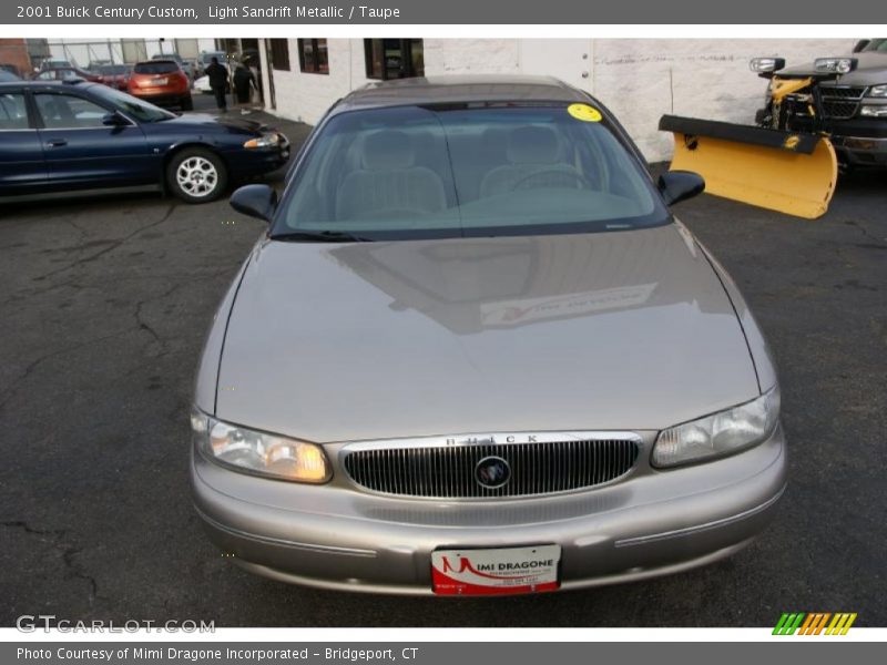 Light Sandrift Metallic / Taupe 2001 Buick Century Custom