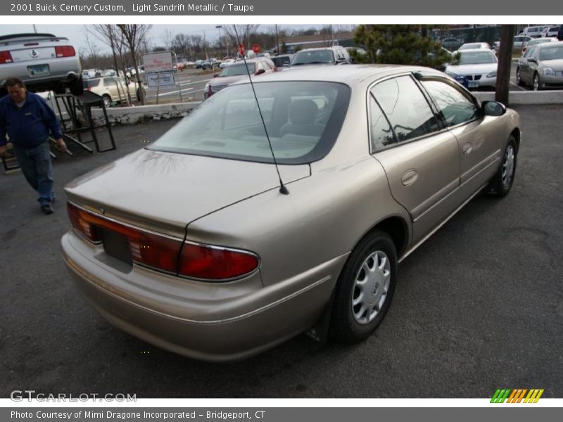 Light Sandrift Metallic / Taupe 2001 Buick Century Custom