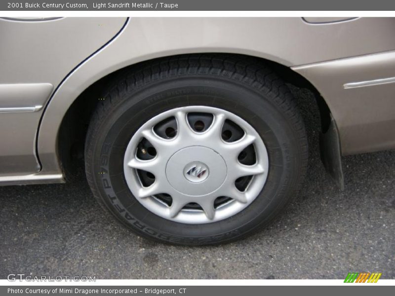 Light Sandrift Metallic / Taupe 2001 Buick Century Custom