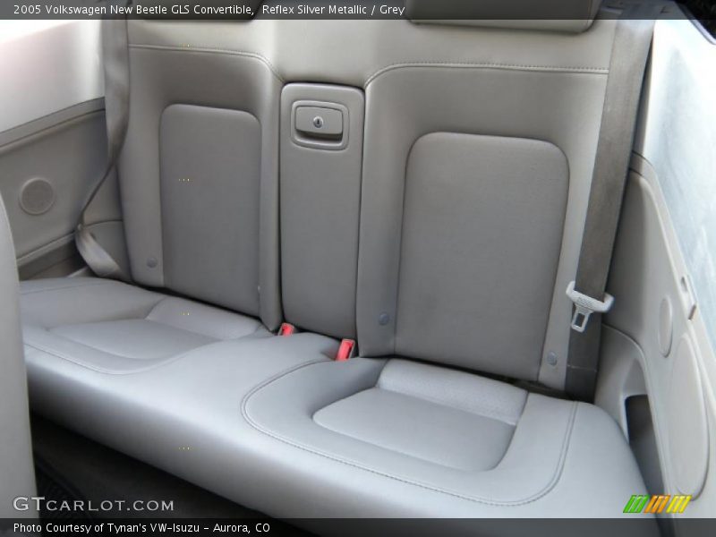 Reflex Silver Metallic / Grey 2005 Volkswagen New Beetle GLS Convertible