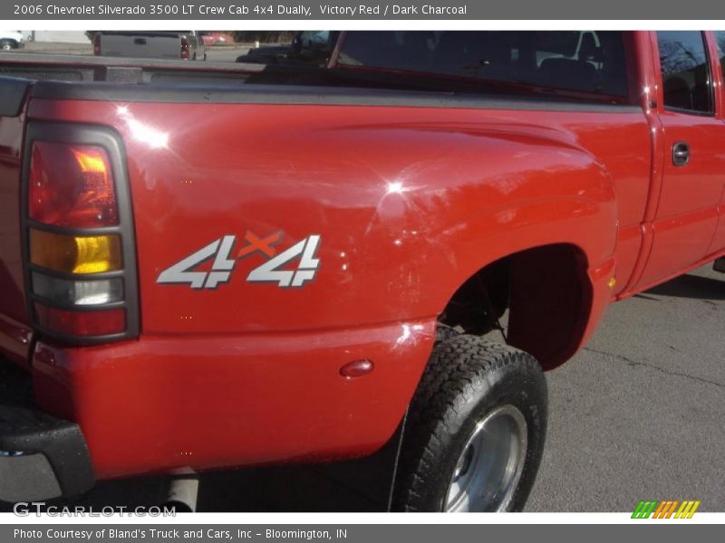 Victory Red / Dark Charcoal 2006 Chevrolet Silverado 3500 LT Crew Cab 4x4 Dually