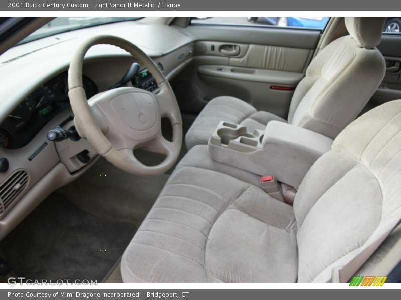 Light Sandrift Metallic / Taupe 2001 Buick Century Custom