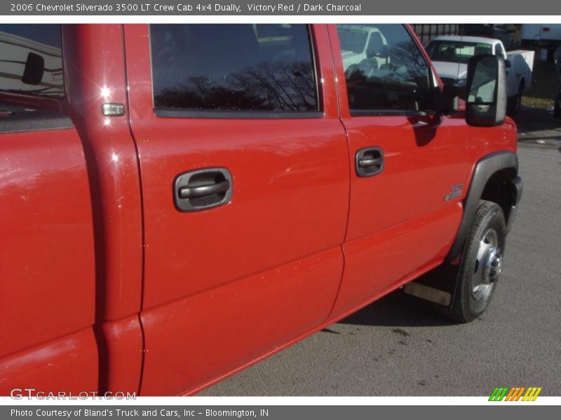 Victory Red / Dark Charcoal 2006 Chevrolet Silverado 3500 LT Crew Cab 4x4 Dually
