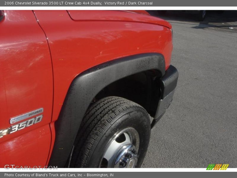 Victory Red / Dark Charcoal 2006 Chevrolet Silverado 3500 LT Crew Cab 4x4 Dually