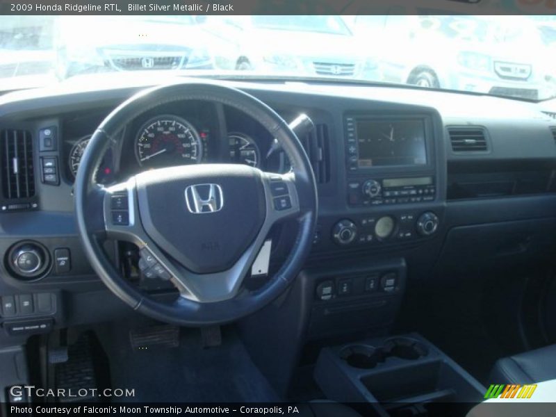 Billet Silver Metallic / Black 2009 Honda Ridgeline RTL