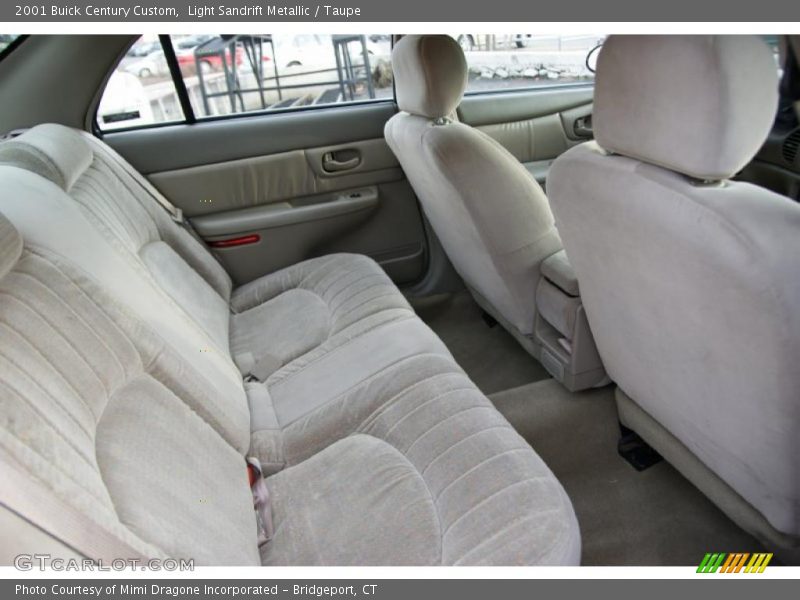 Light Sandrift Metallic / Taupe 2001 Buick Century Custom
