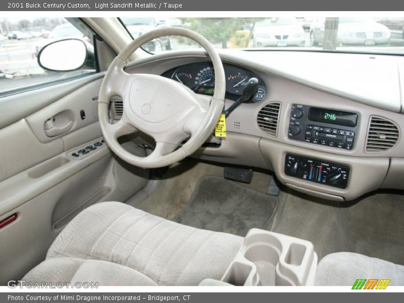 Light Sandrift Metallic / Taupe 2001 Buick Century Custom