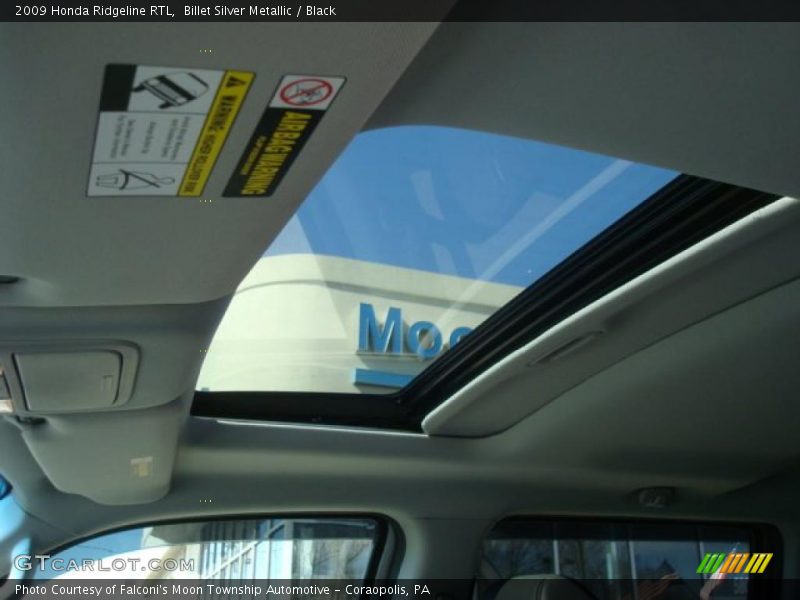 Billet Silver Metallic / Black 2009 Honda Ridgeline RTL