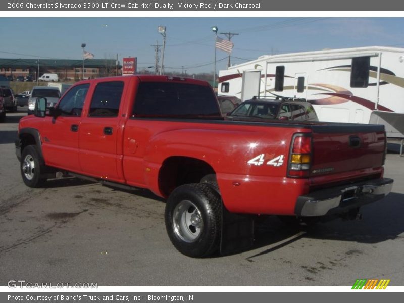 Victory Red / Dark Charcoal 2006 Chevrolet Silverado 3500 LT Crew Cab 4x4 Dually
