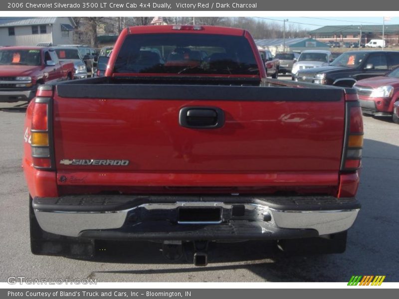 Victory Red / Dark Charcoal 2006 Chevrolet Silverado 3500 LT Crew Cab 4x4 Dually
