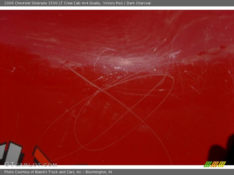 Victory Red / Dark Charcoal 2006 Chevrolet Silverado 3500 LT Crew Cab 4x4 Dually