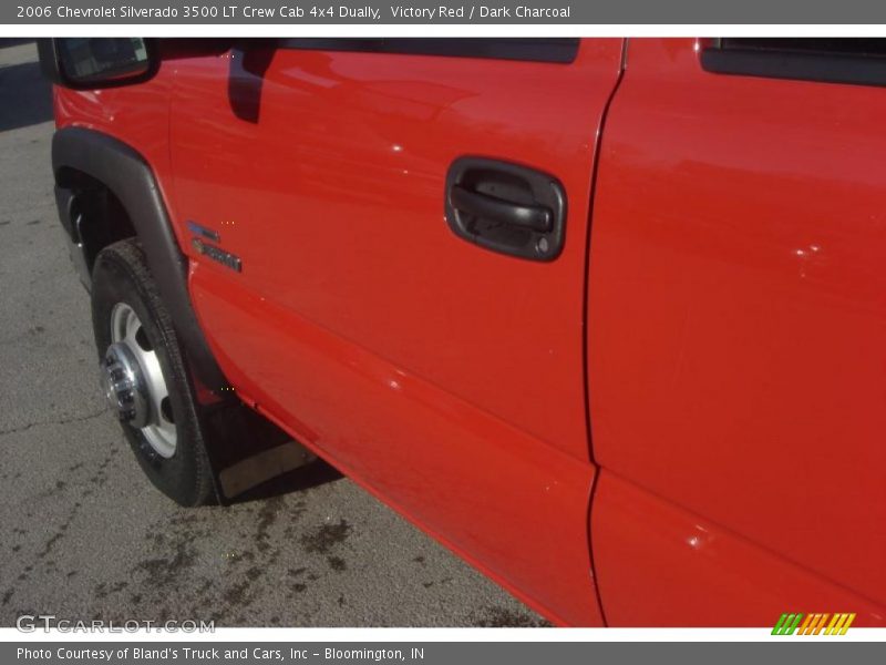 Victory Red / Dark Charcoal 2006 Chevrolet Silverado 3500 LT Crew Cab 4x4 Dually