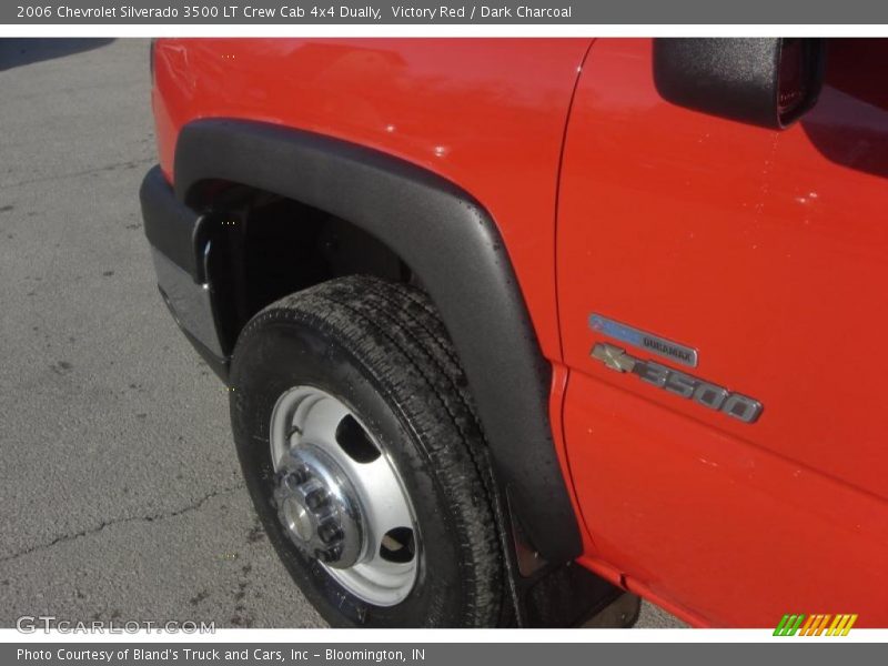 Victory Red / Dark Charcoal 2006 Chevrolet Silverado 3500 LT Crew Cab 4x4 Dually