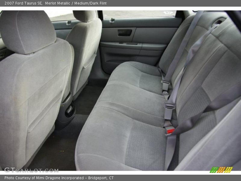 Merlot Metallic / Medium/Dark Flint 2007 Ford Taurus SE