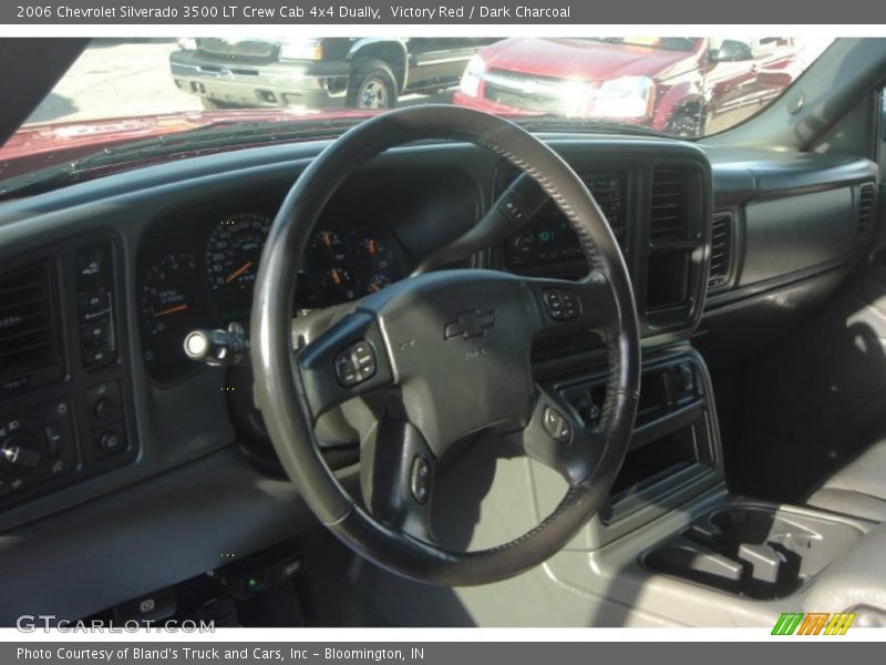 Victory Red / Dark Charcoal 2006 Chevrolet Silverado 3500 LT Crew Cab 4x4 Dually