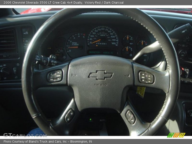 Victory Red / Dark Charcoal 2006 Chevrolet Silverado 3500 LT Crew Cab 4x4 Dually