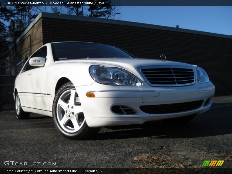 Alabaster White / Java 2004 Mercedes-Benz S 430 Sedan