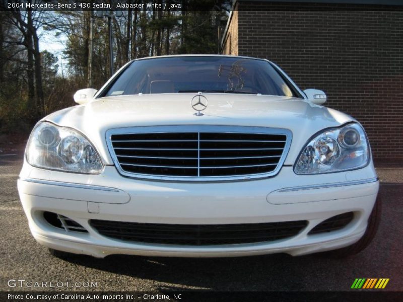 Alabaster White / Java 2004 Mercedes-Benz S 430 Sedan