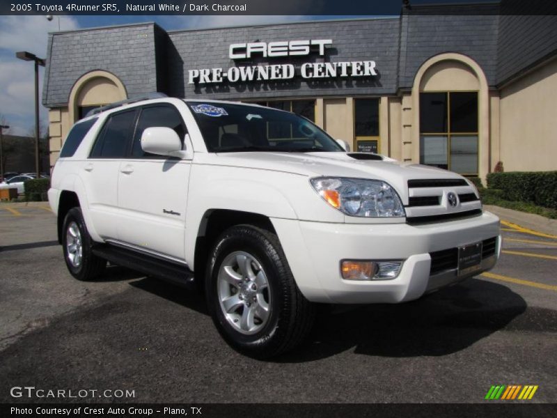 Natural White / Dark Charcoal 2005 Toyota 4Runner SR5