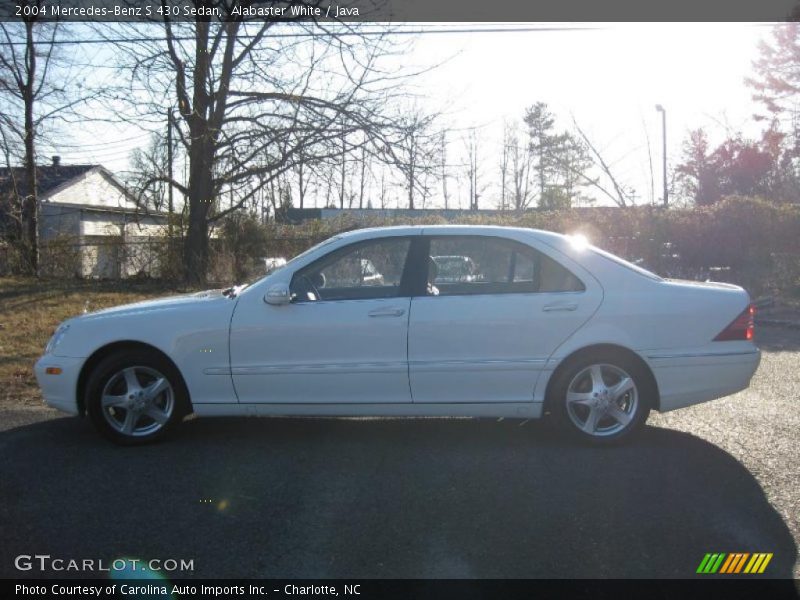 Alabaster White / Java 2004 Mercedes-Benz S 430 Sedan