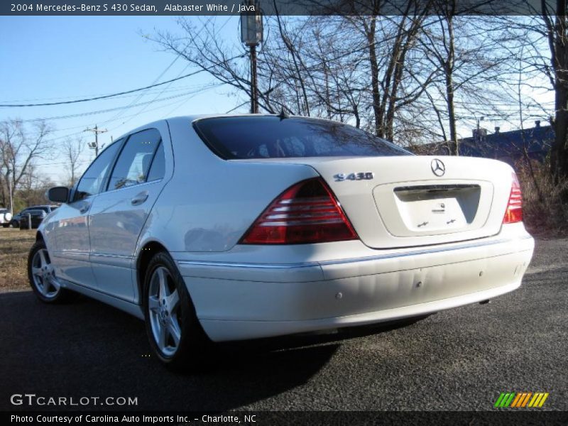Alabaster White / Java 2004 Mercedes-Benz S 430 Sedan