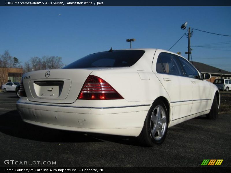 Alabaster White / Java 2004 Mercedes-Benz S 430 Sedan