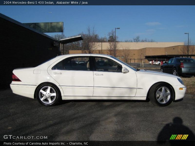 Alabaster White / Java 2004 Mercedes-Benz S 430 Sedan