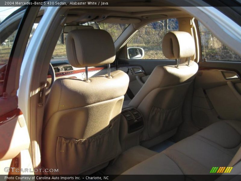 Alabaster White / Java 2004 Mercedes-Benz S 430 Sedan