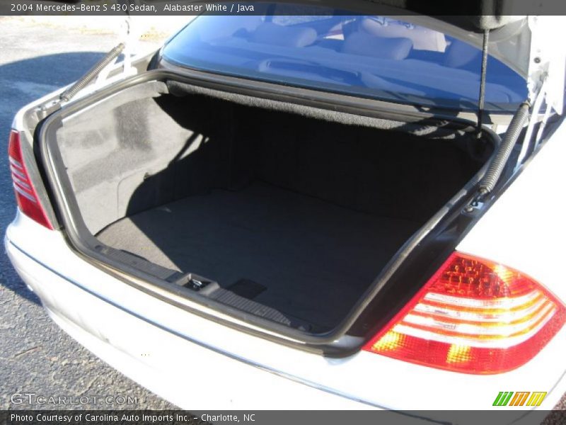 Alabaster White / Java 2004 Mercedes-Benz S 430 Sedan
