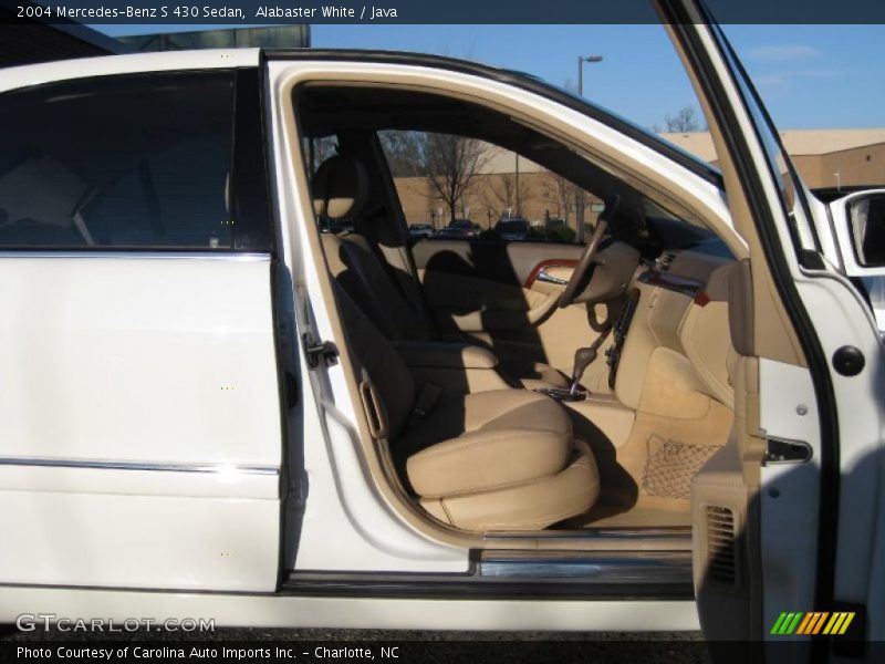 Alabaster White / Java 2004 Mercedes-Benz S 430 Sedan