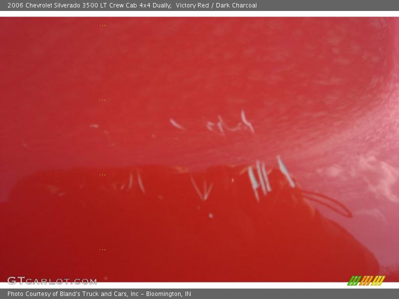 Victory Red / Dark Charcoal 2006 Chevrolet Silverado 3500 LT Crew Cab 4x4 Dually