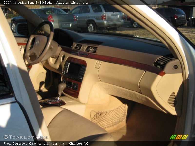 Alabaster White / Java 2004 Mercedes-Benz S 430 Sedan