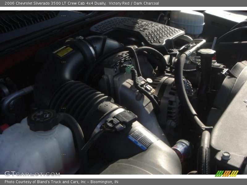 Victory Red / Dark Charcoal 2006 Chevrolet Silverado 3500 LT Crew Cab 4x4 Dually