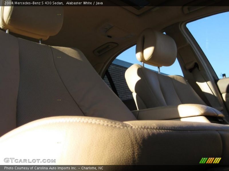 Alabaster White / Java 2004 Mercedes-Benz S 430 Sedan
