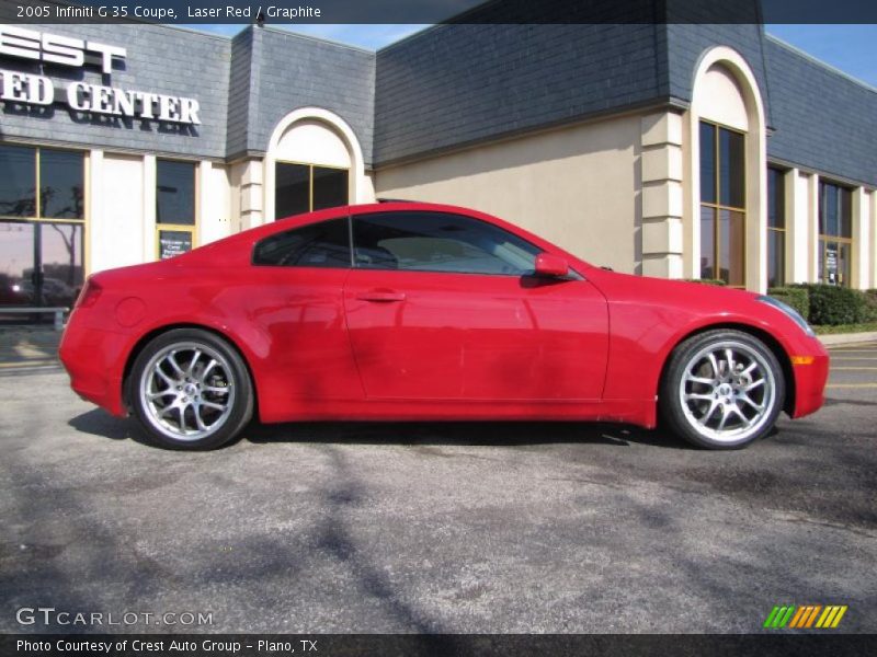 Laser Red / Graphite 2005 Infiniti G 35 Coupe