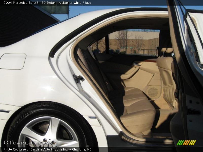 Alabaster White / Java 2004 Mercedes-Benz S 430 Sedan