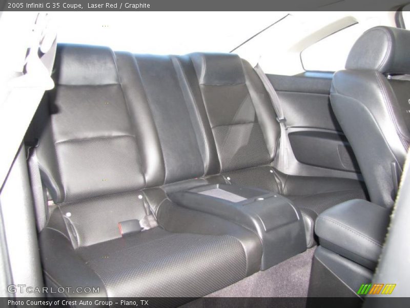 Laser Red / Graphite 2005 Infiniti G 35 Coupe