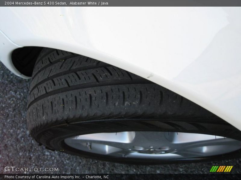 Alabaster White / Java 2004 Mercedes-Benz S 430 Sedan