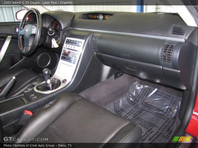 Laser Red / Graphite 2005 Infiniti G 35 Coupe