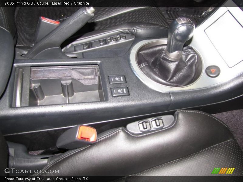 Laser Red / Graphite 2005 Infiniti G 35 Coupe