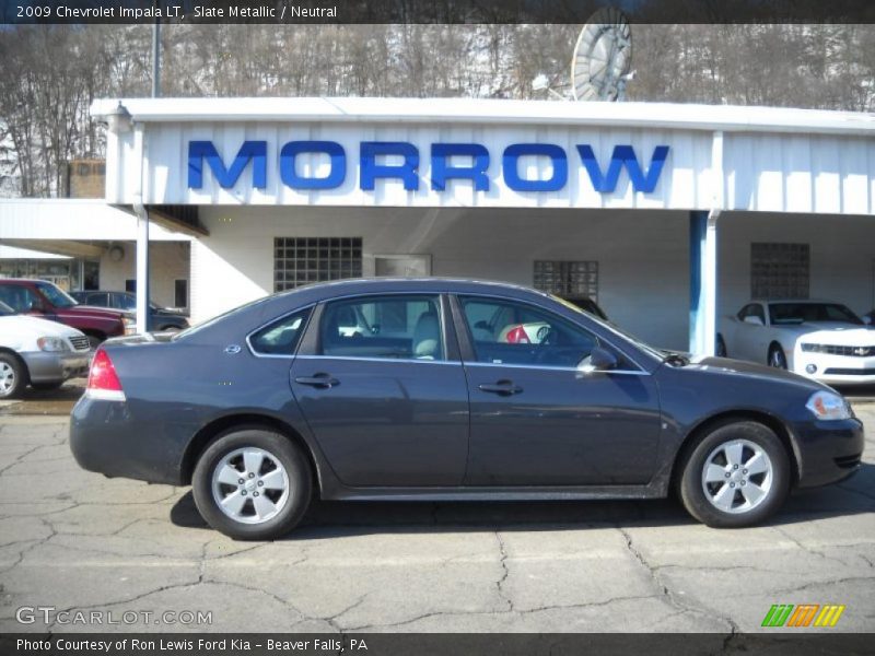 Slate Metallic / Neutral 2009 Chevrolet Impala LT