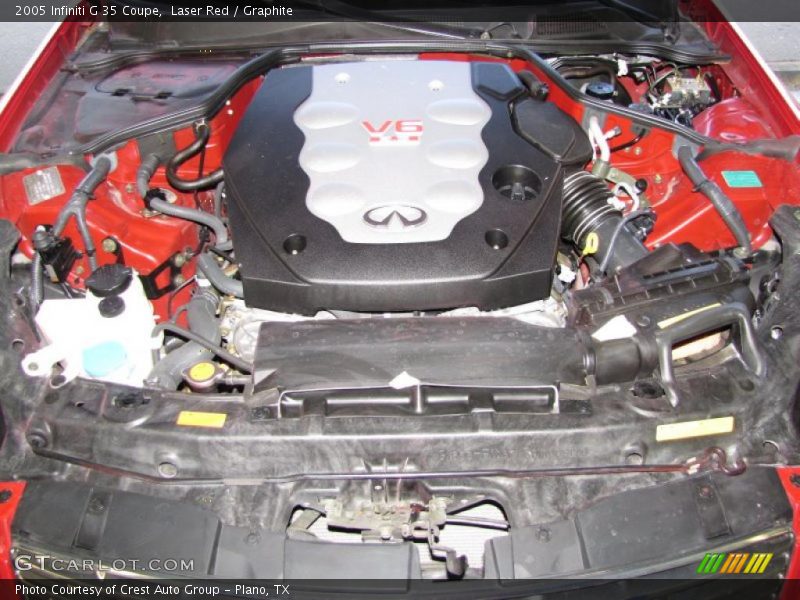 Laser Red / Graphite 2005 Infiniti G 35 Coupe