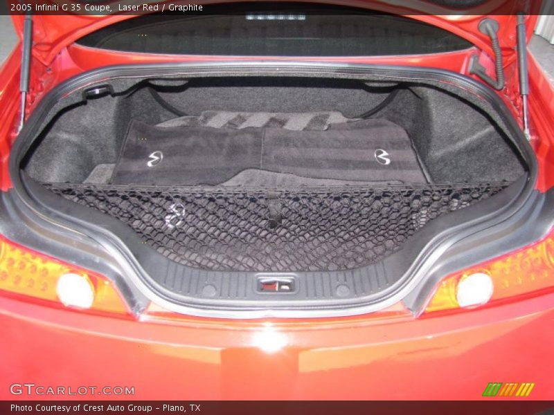 Laser Red / Graphite 2005 Infiniti G 35 Coupe