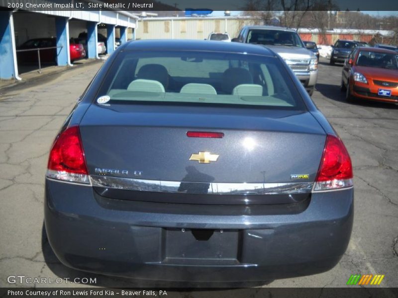 Slate Metallic / Neutral 2009 Chevrolet Impala LT