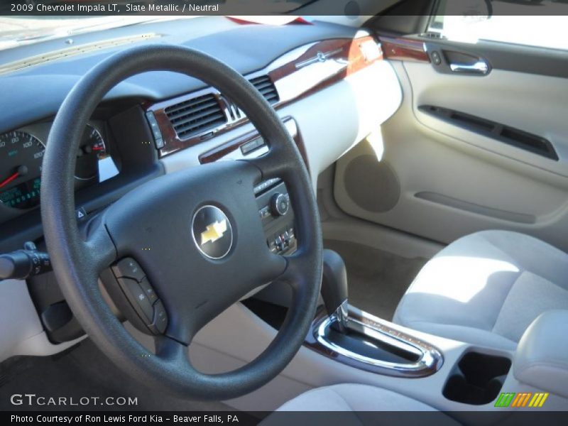 Slate Metallic / Neutral 2009 Chevrolet Impala LT